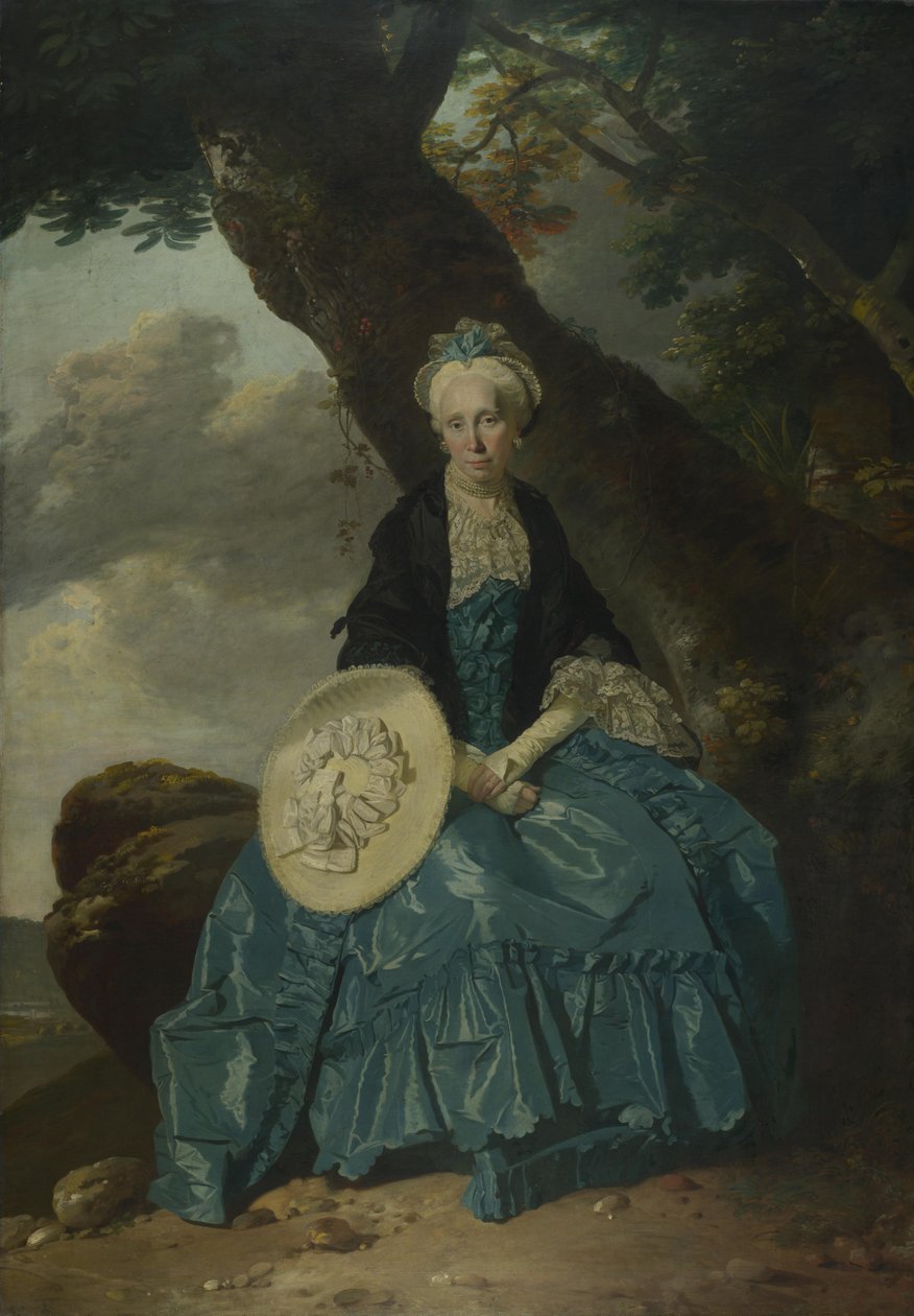 Mrs. Oswald de Johan Joseph Zoffany