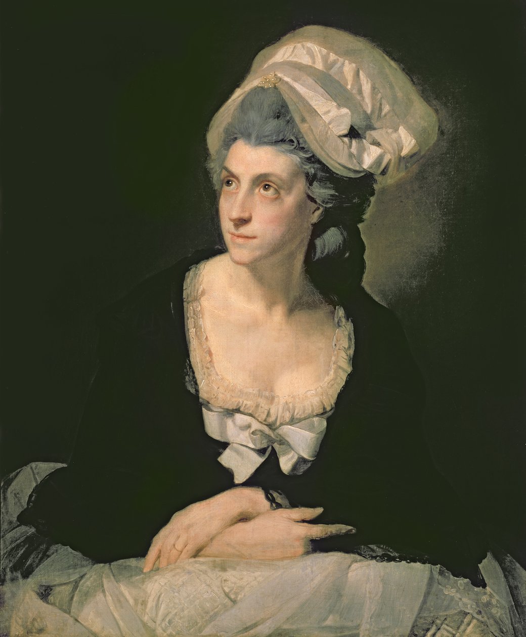 Retrato de Mary Thomas, a esposa do artista, do século XVIII de Johan Joseph Zoffany