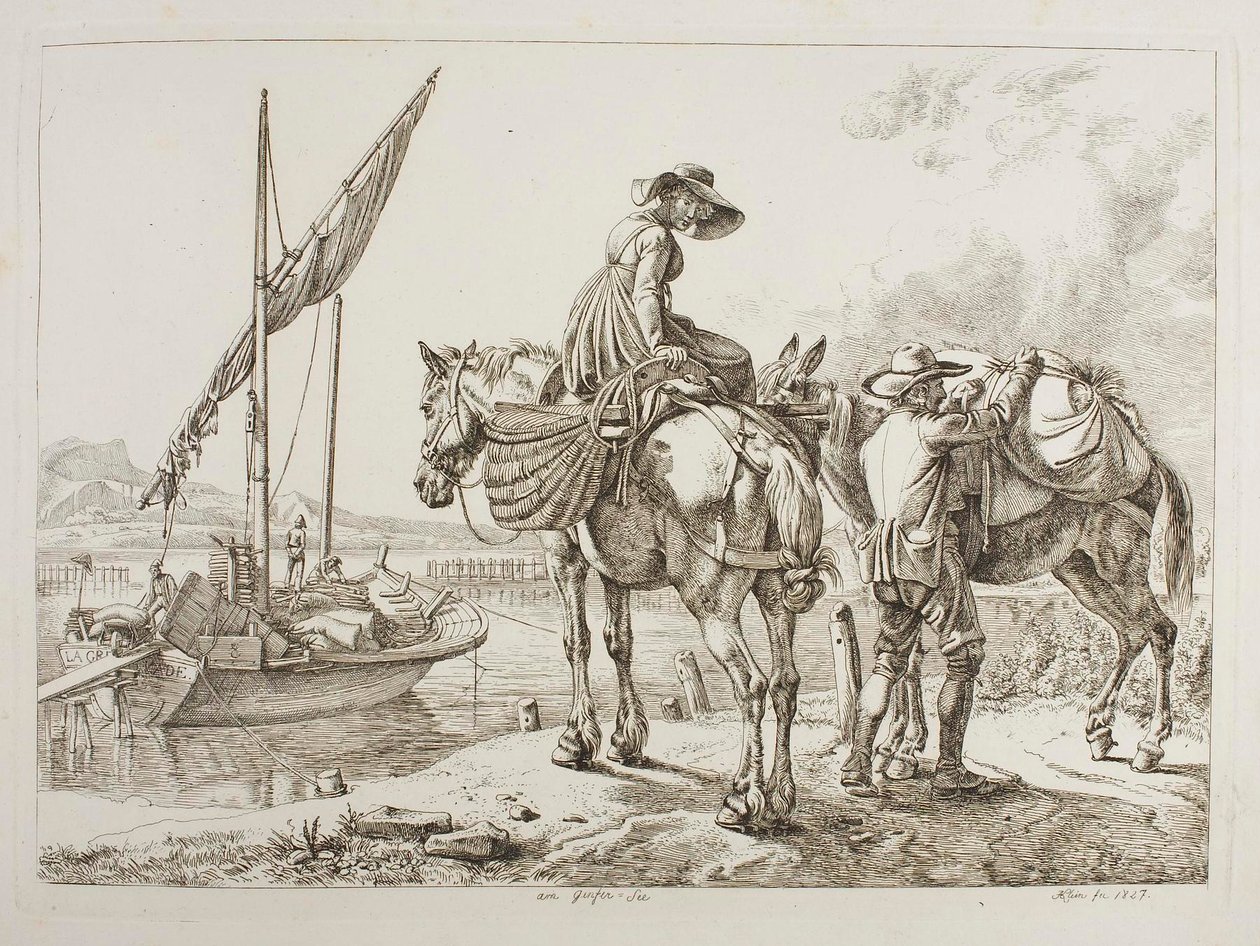 No Lago Ginfer de Johann Adam Klein