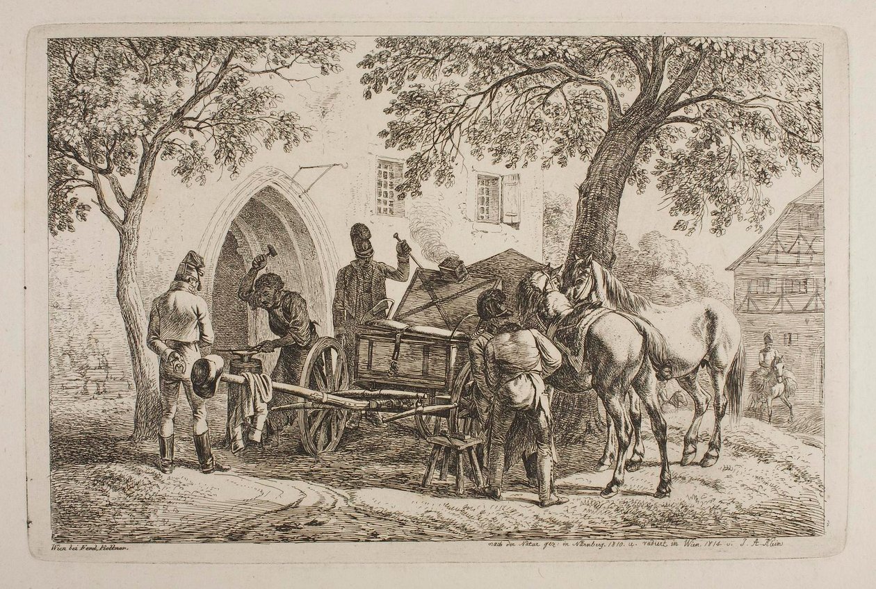 Forja de Campo da Baviera de Johann Adam Klein