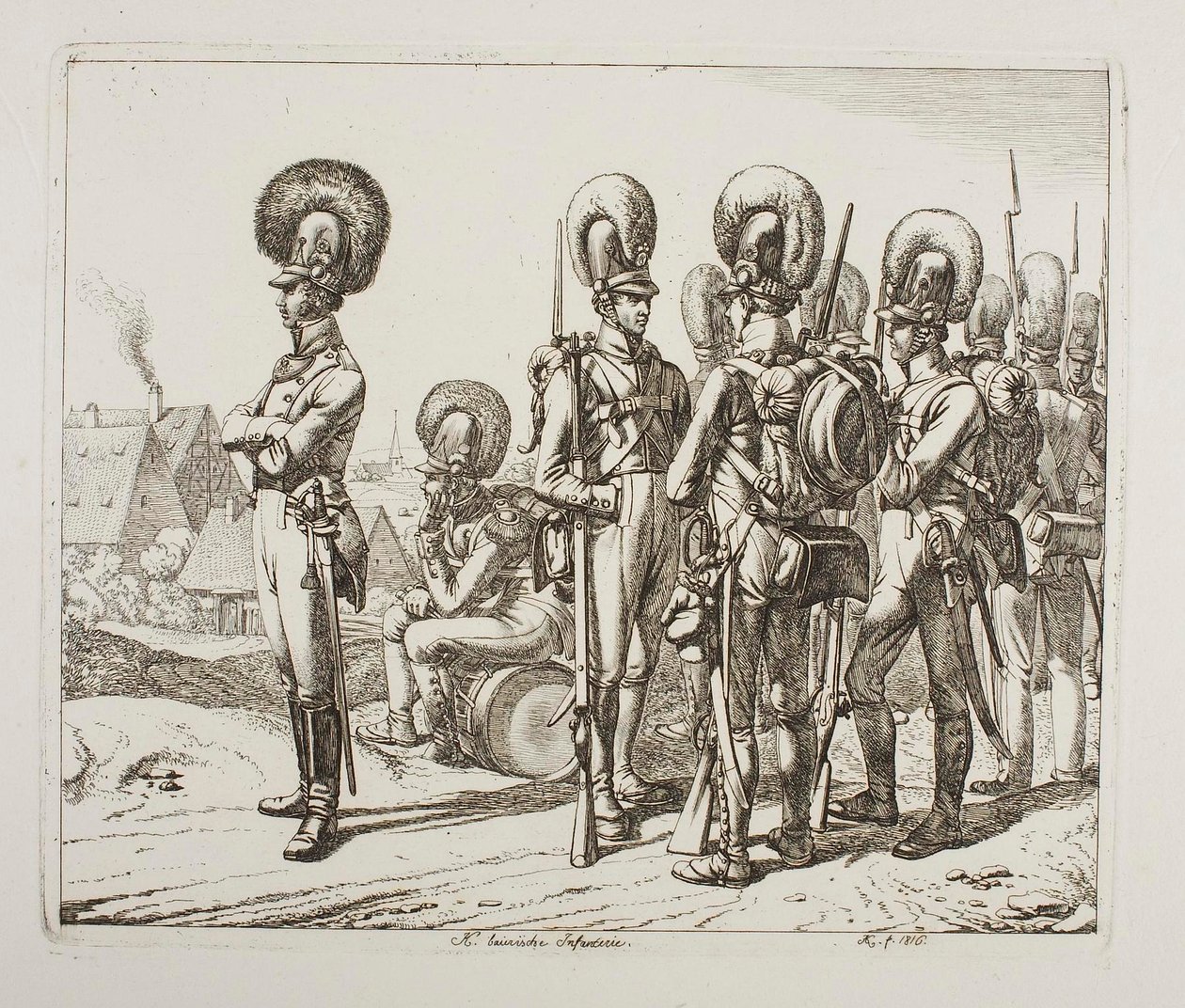 Infantes bávaros de Johann Adam Klein