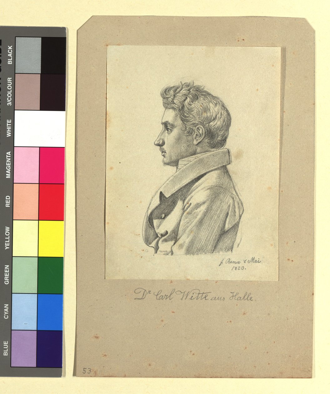 Carl Witte (Dr. jur. et phil., 1800-1883), poeta de Johann Adam Klein