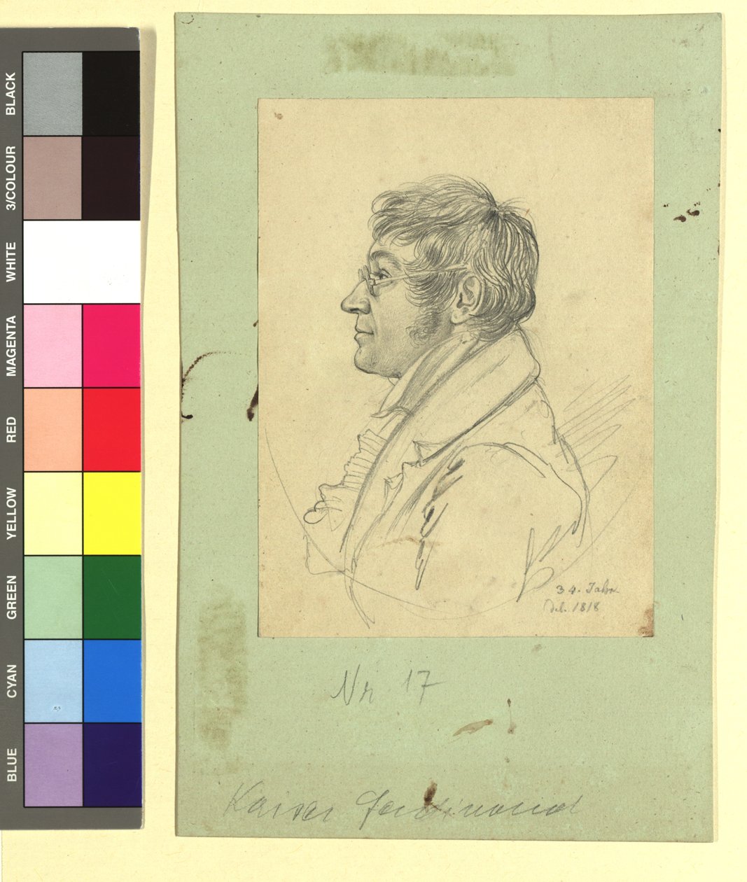 Ferdinand Kaiser (nascido em 1784), livreiro em Viena de Johann Adam Klein