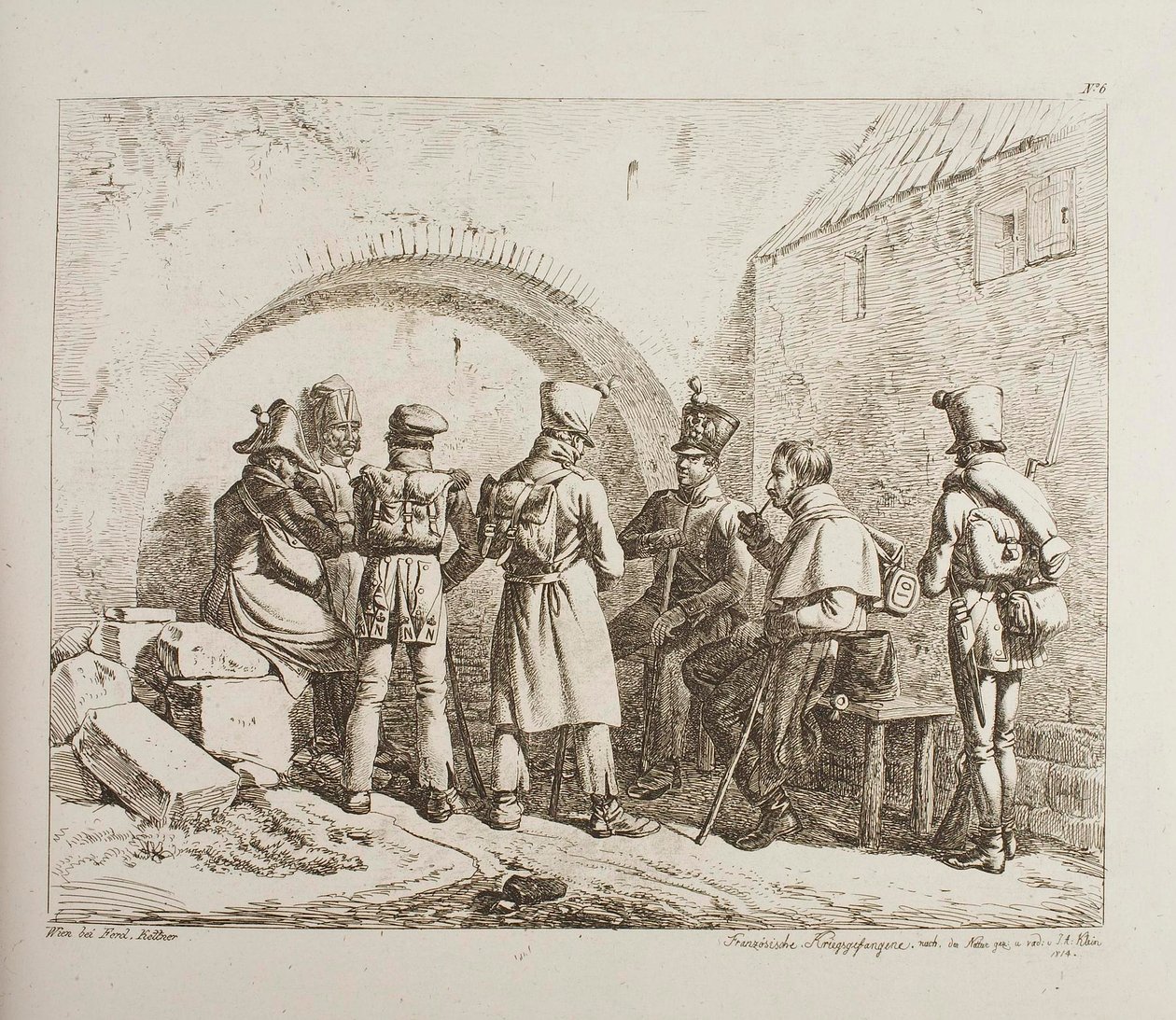 Prisioneiros de guerra franceses de Johann Adam Klein