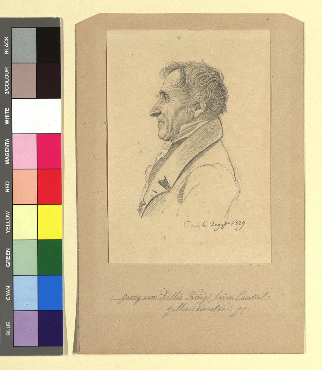 Georg von Dillis (1759-1841), pintor, diretor de galeria de Johann Adam Klein