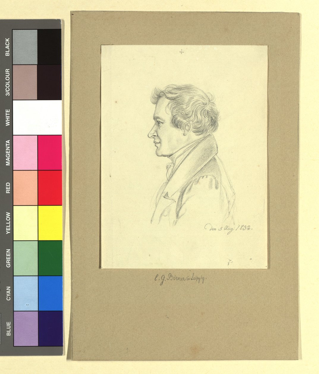 Gustav Karl Börner (1790-1855), pintor de Johann Adam Klein