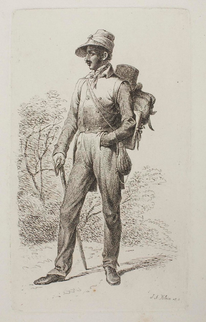 Johann Jacob Kirchner em caminhada de Johann Adam Klein