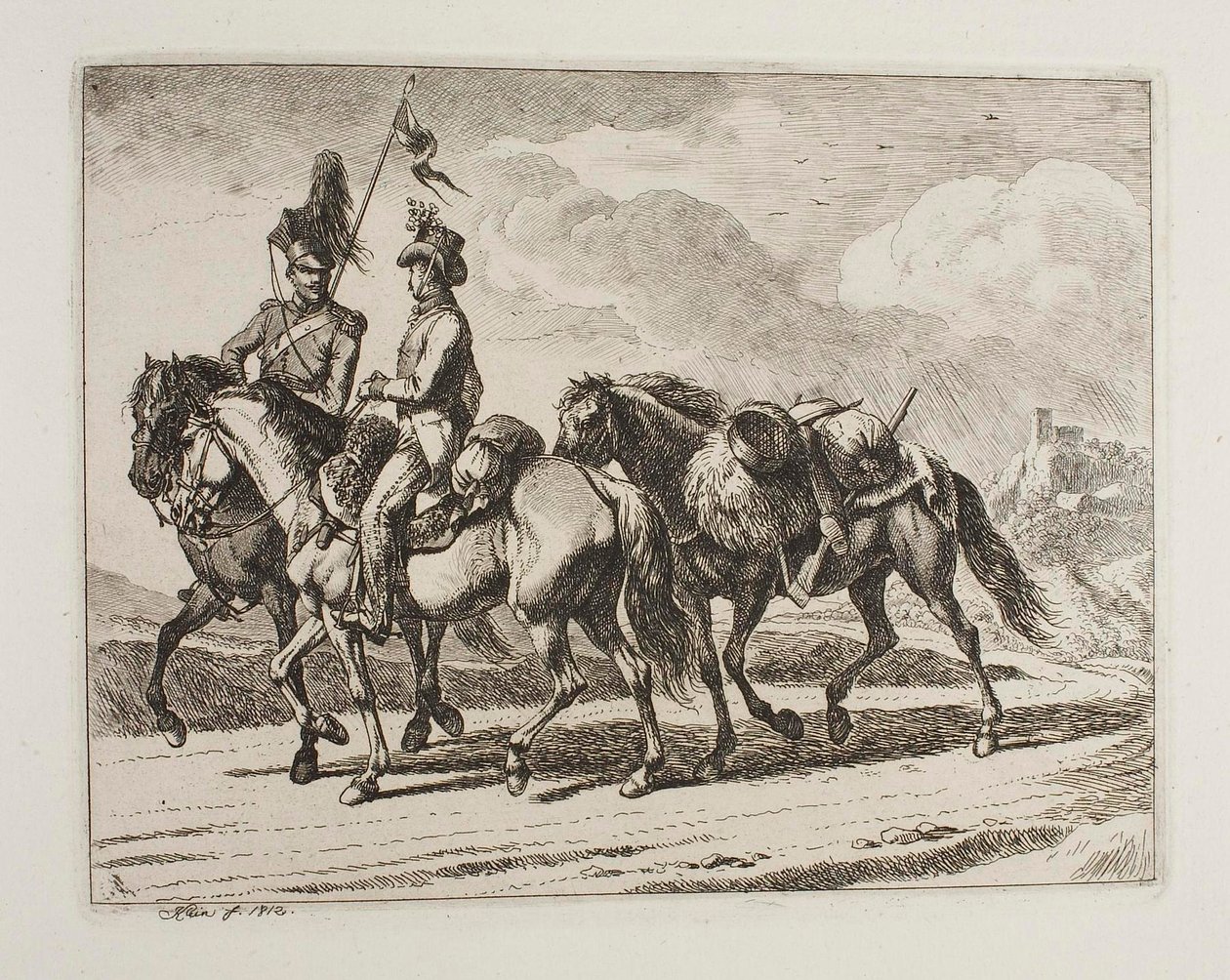 Cavaleiros militares de Johann Adam Klein