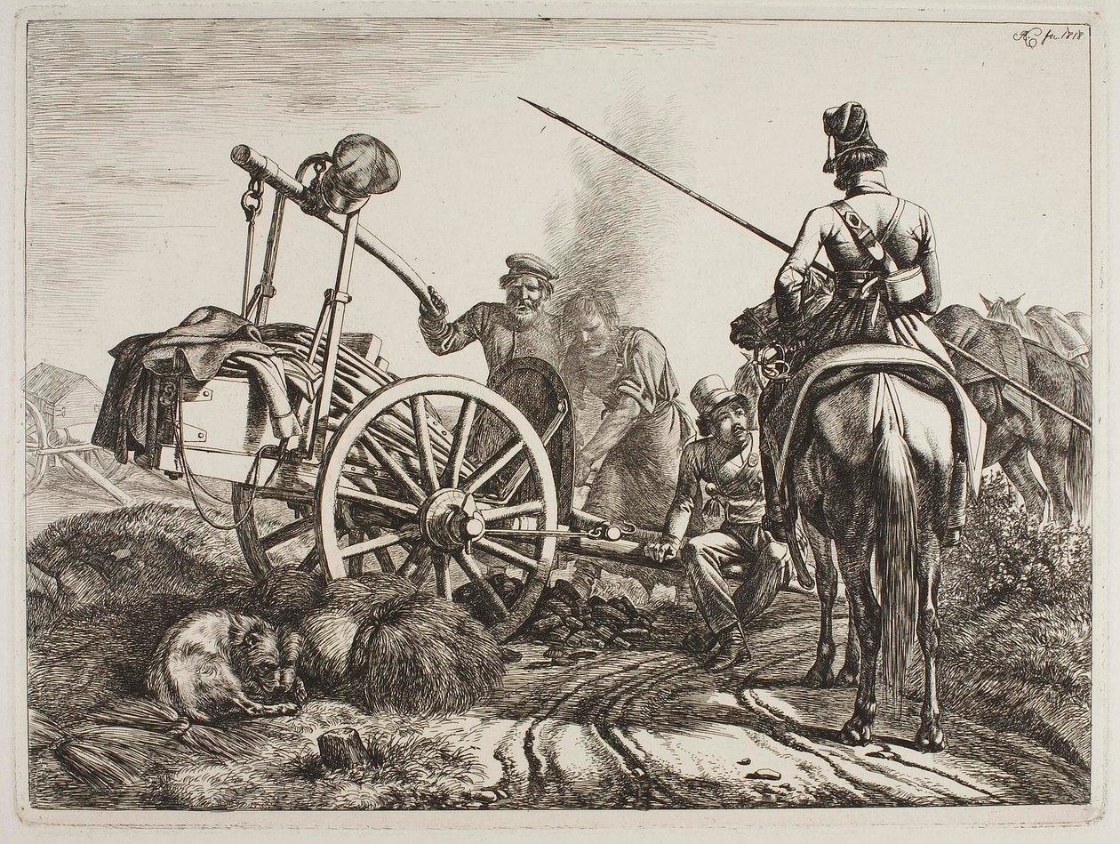 Forja de campanha russa de Johann Adam Klein