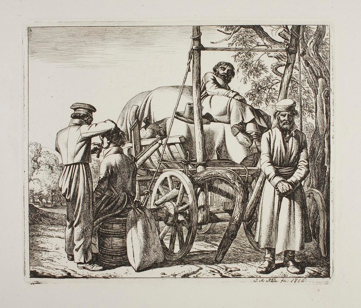 Forças Armadas russas de Johann Adam Klein