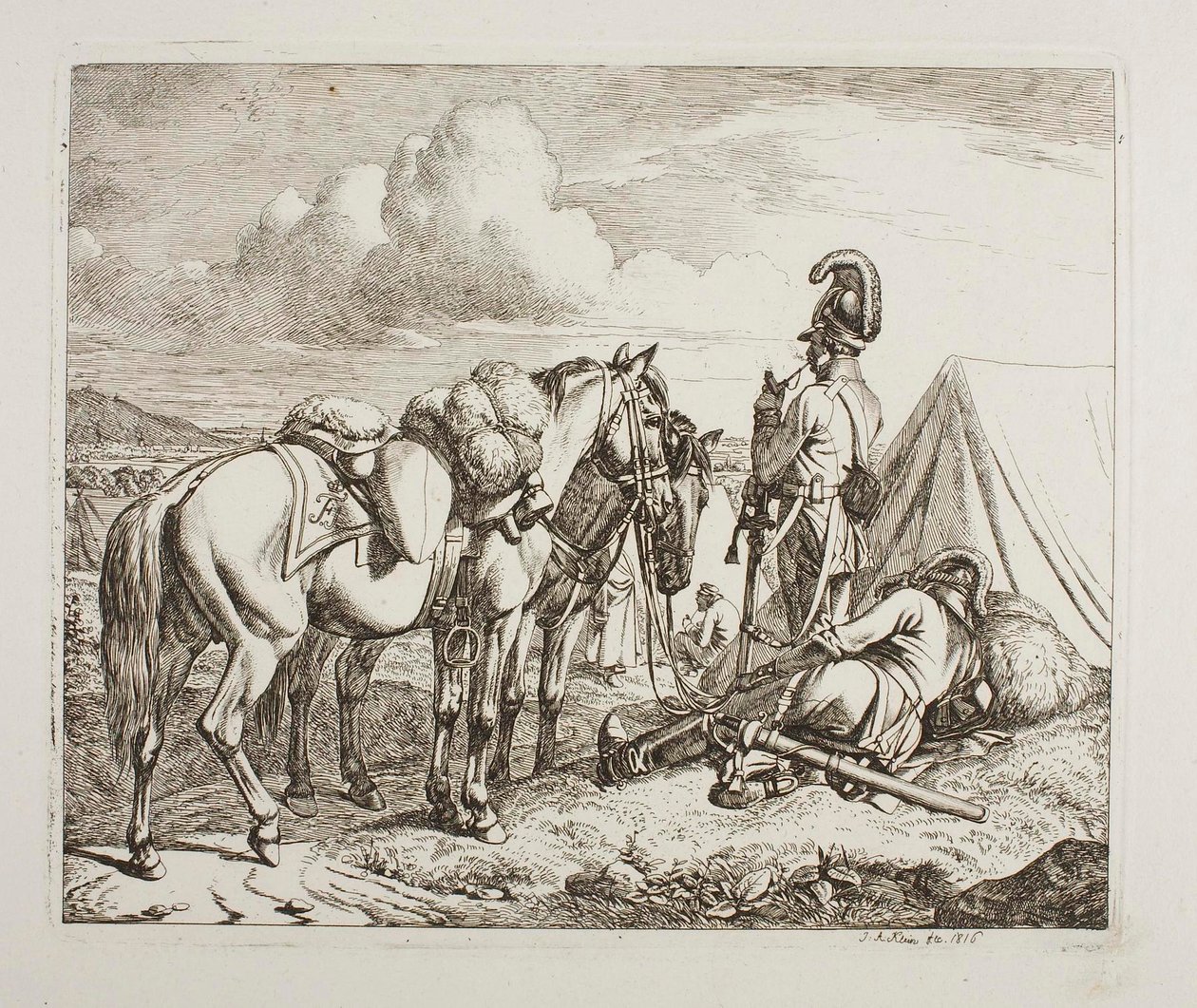 Forças Armadas russas de Johann Adam Klein