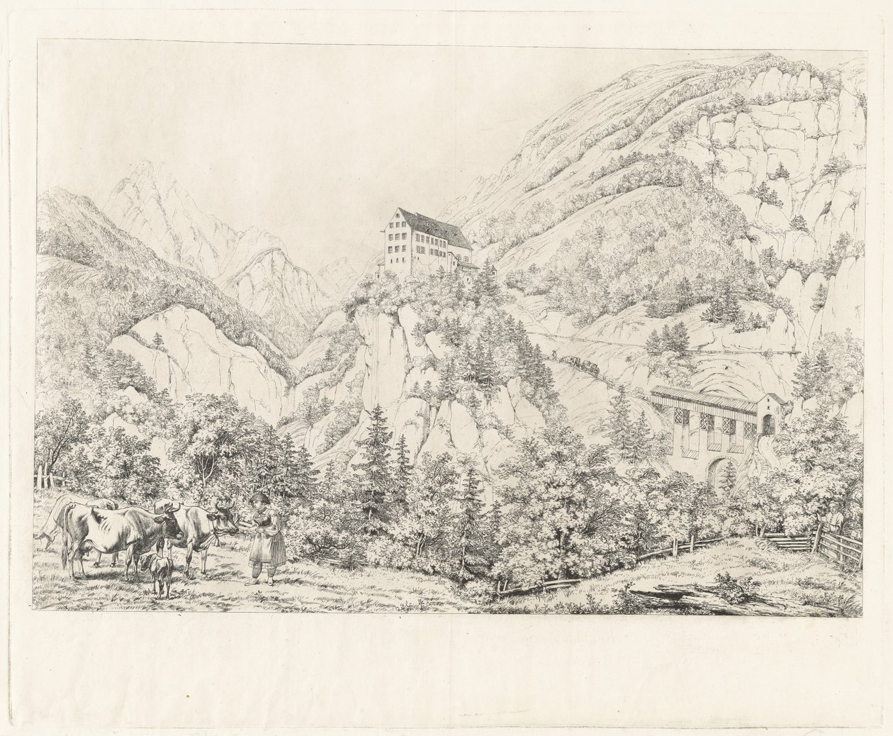 O Georgenberg, no Tirol de Johann Adam Klein