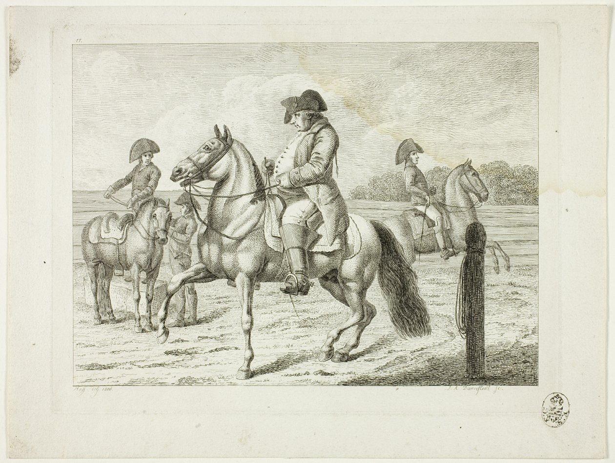 Escola de equitação e cavalos de Johann Adolph Darnstedt