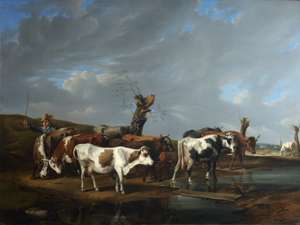 Kuhherde de Johann Alexander Dallinger von Dalling