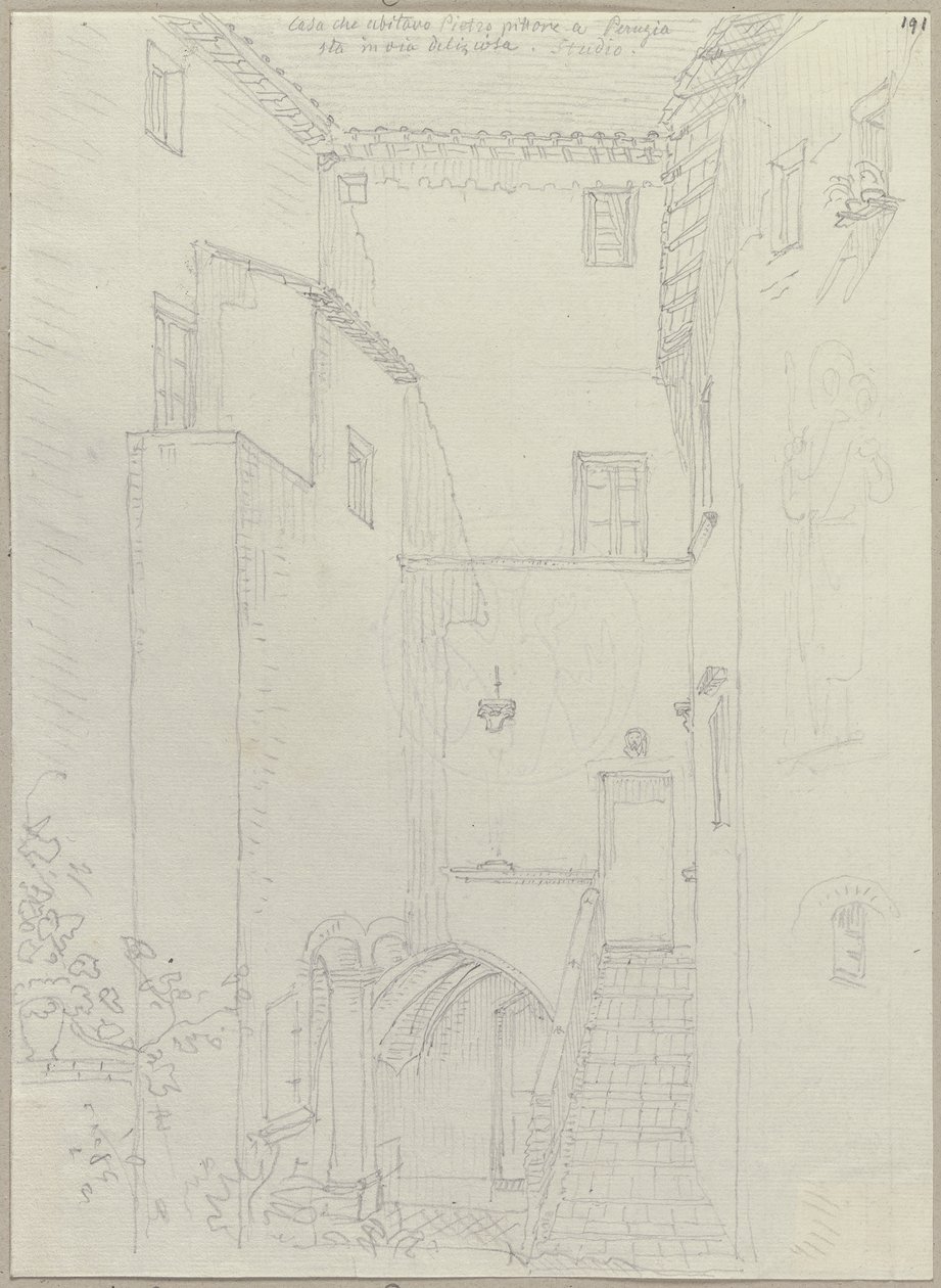 De: Colecção de contornos e decalques, volume 1, folha 42 de Johann Anton Ramboux