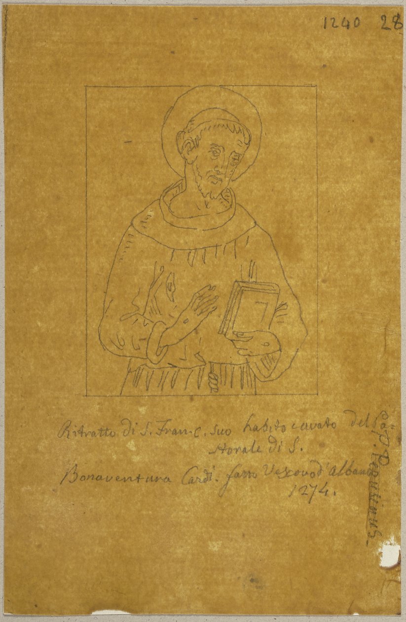 Aus: Sammlung von Umrissen und Durchzeichnungen, Band 2, Blatt 110 de Johann Anton Ramboux