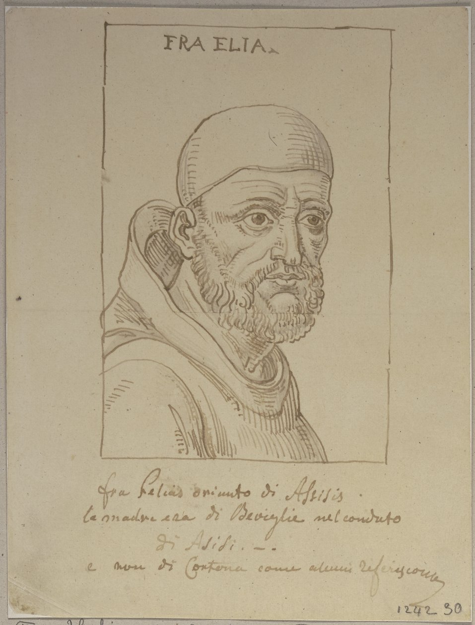 Extraído de: Coleção de esboços e desenhos, volume 2, folha 111 de Johann Anton Ramboux
