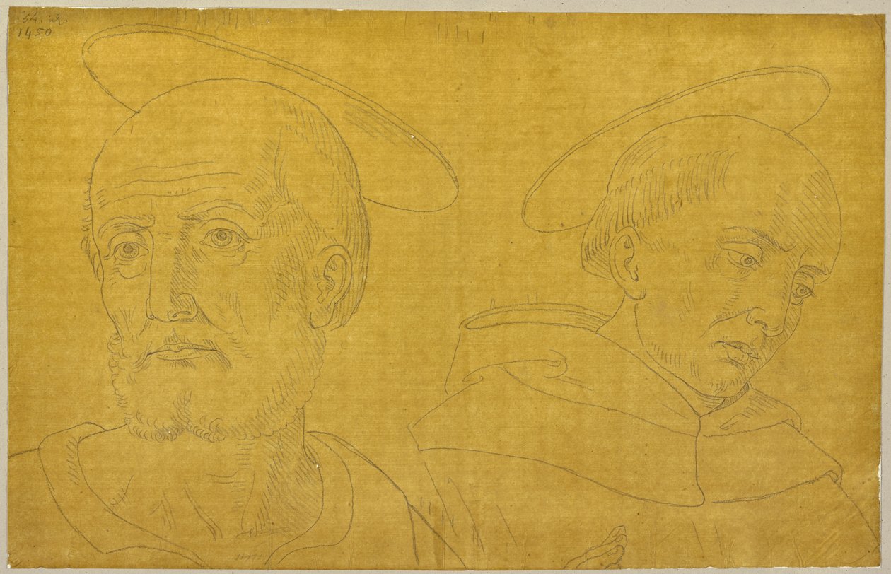 Extraído de: Coleção de esboços e desenhos, volume 7, folha 72 de Johann Anton Ramboux