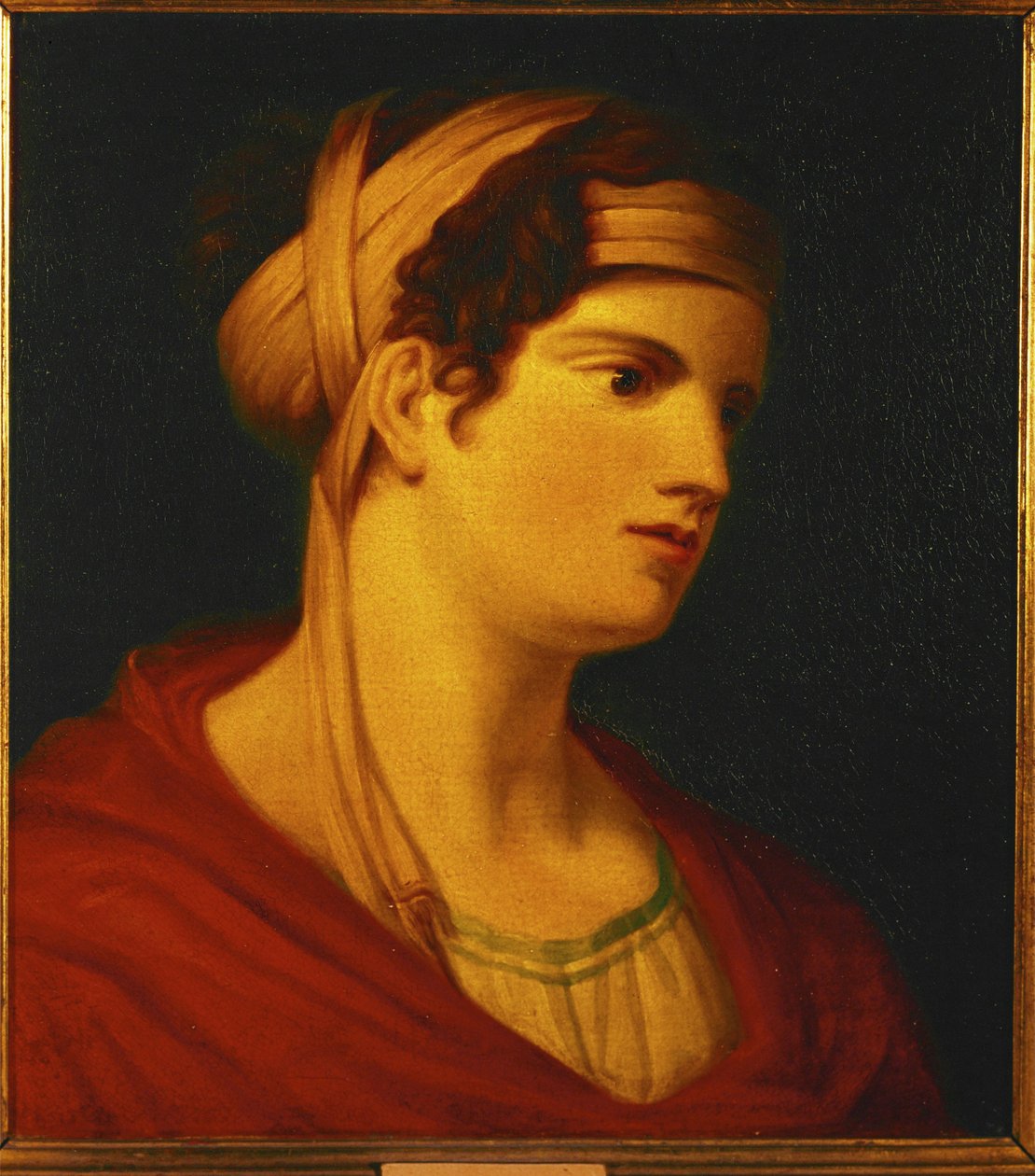 Therese von Brunswik, A amada imortal de Beethoven ... (óleo sobre tela) de Johann Baptist Edler von Lampi