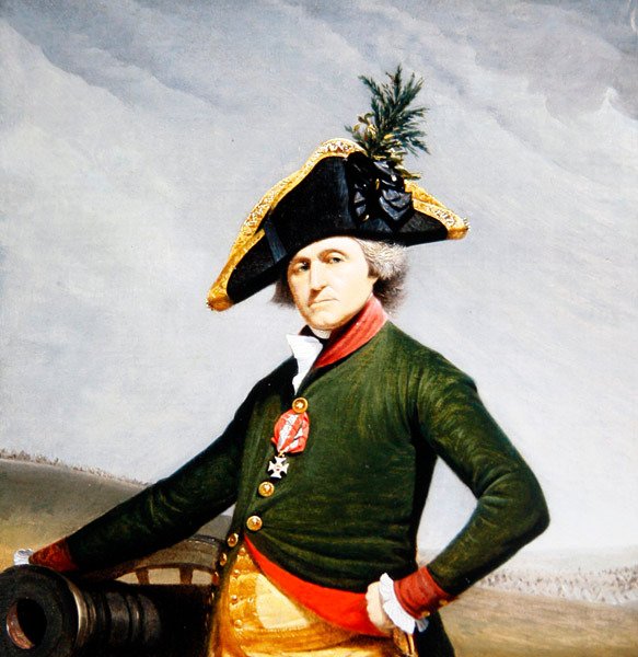 Retrato do Barão de Pfortzheim (óleo sobre tela) de Johann Baptist II Lampi