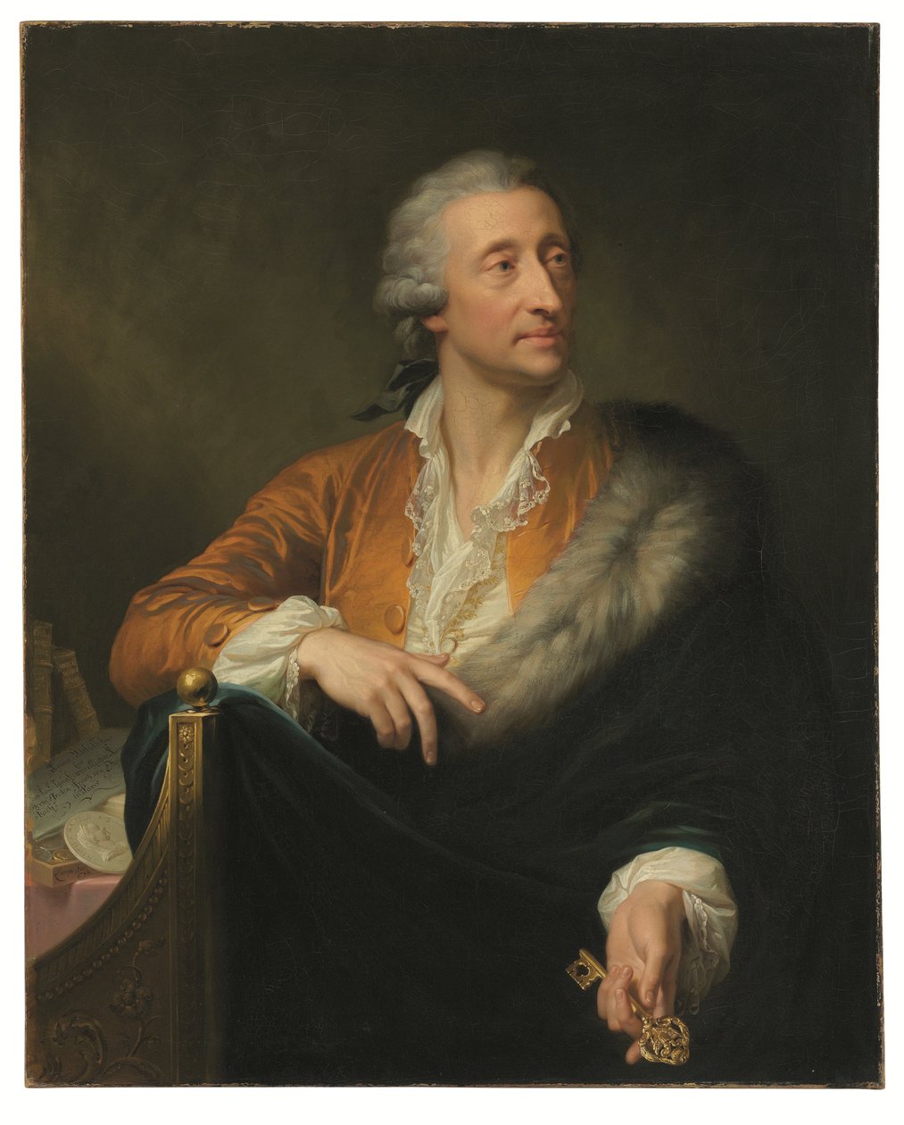 Retrato do Conde Franz Peter Friedrich von Diesbach (1739-1811) de Johann Baptist I Lampi