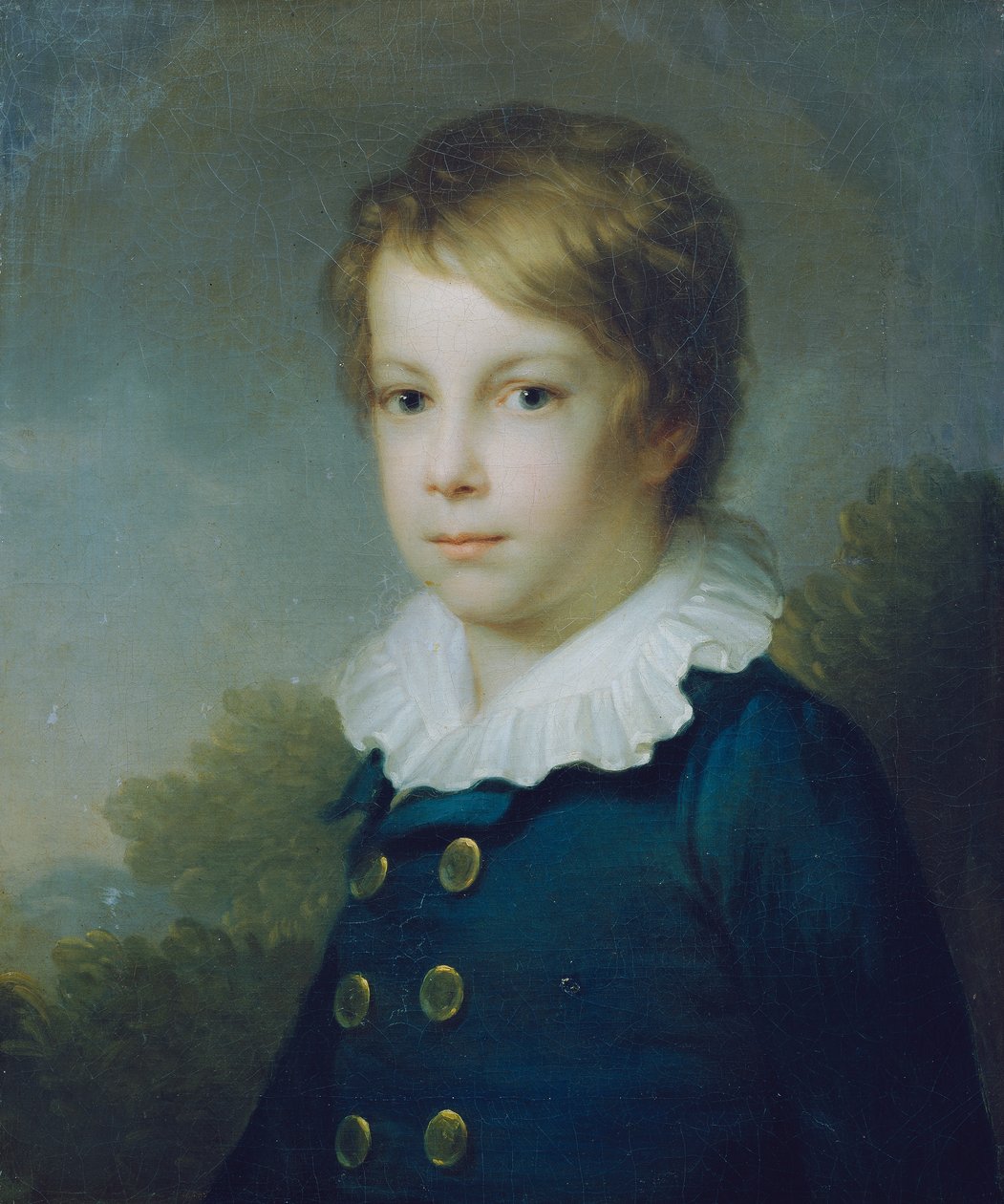 Retrato de um Rapaz I de Johann Baptist Lampi d. Ä.