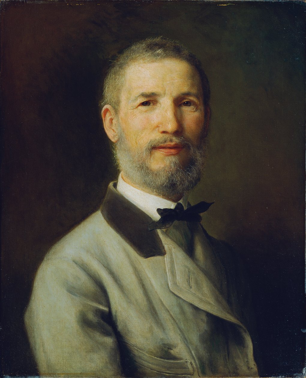Auto-retrato aos 60 anos de Johann Baptist Reiter