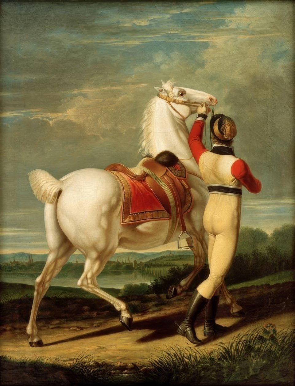 Cavalo favorito Frederick II of Württemberg de Johann Baptist Seele