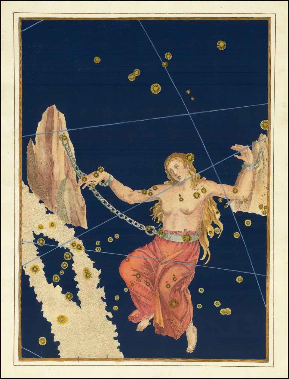 Johann Bayer - Andromeda de Johann Bayer