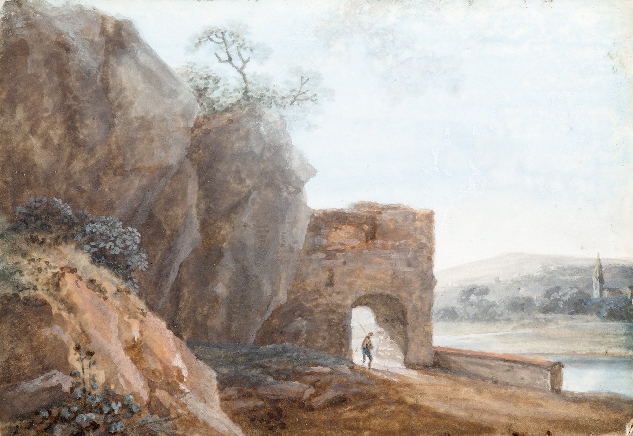 paisagem de Johann Christian Brand