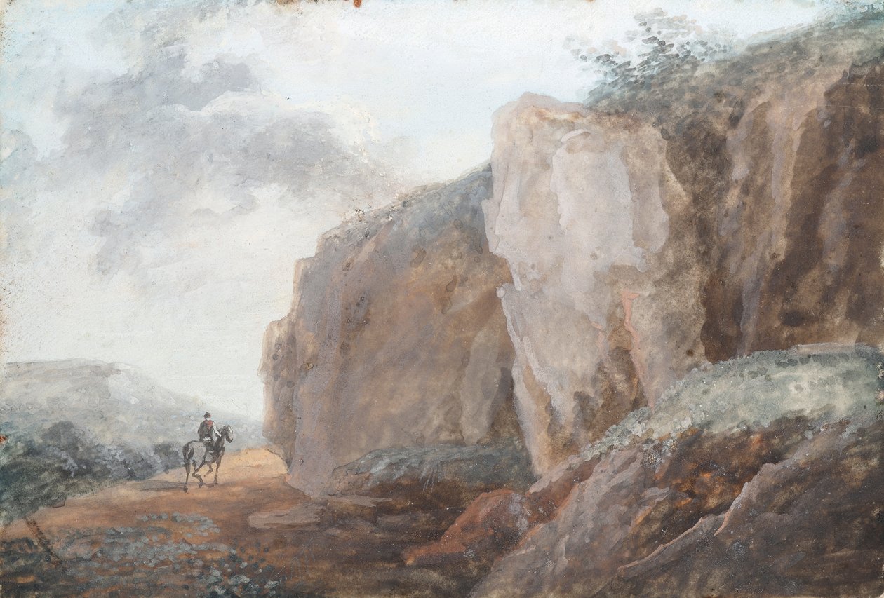 paisagem de Johann Christian Brand