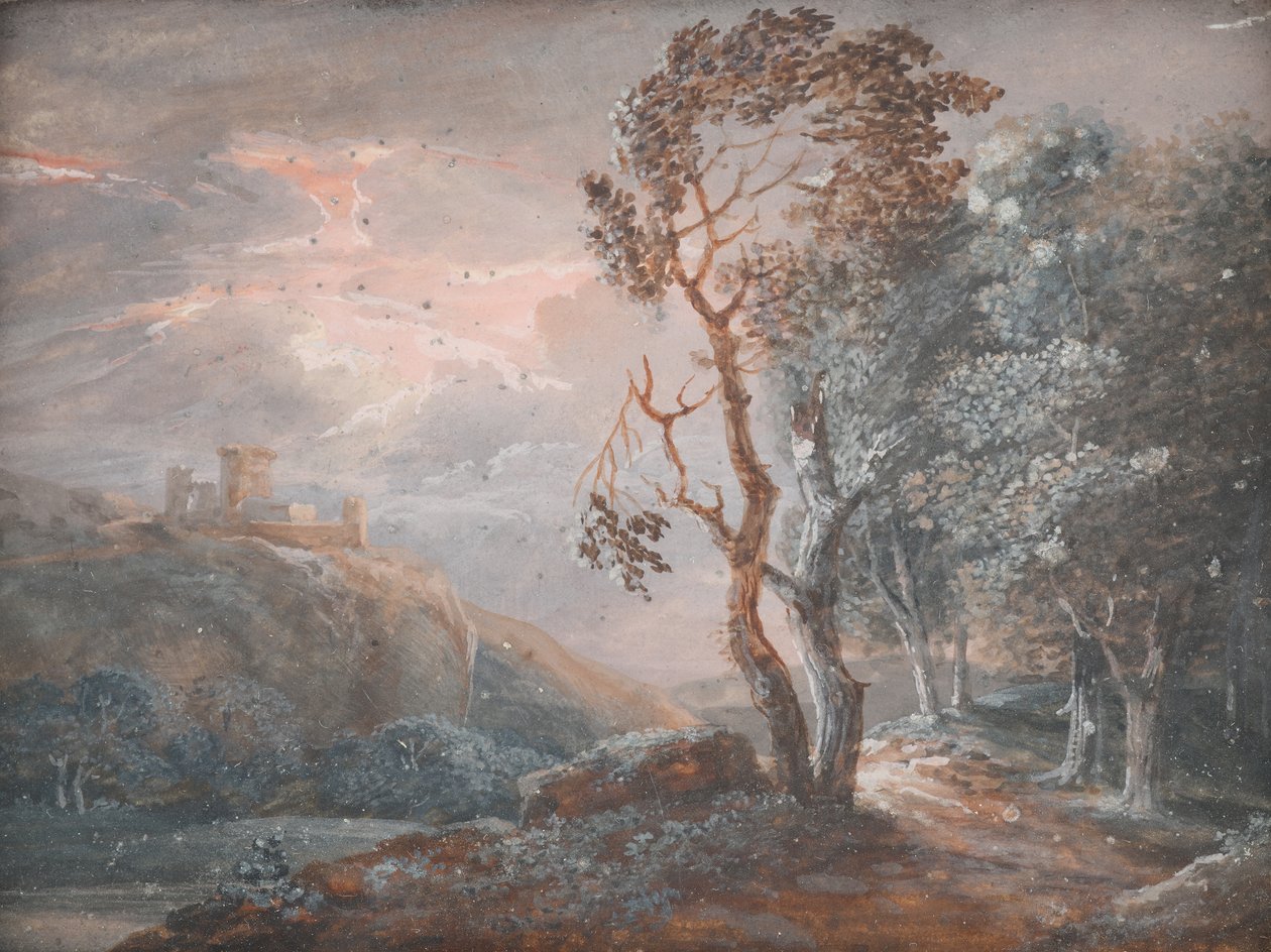 paisagem de Johann Christian Brand