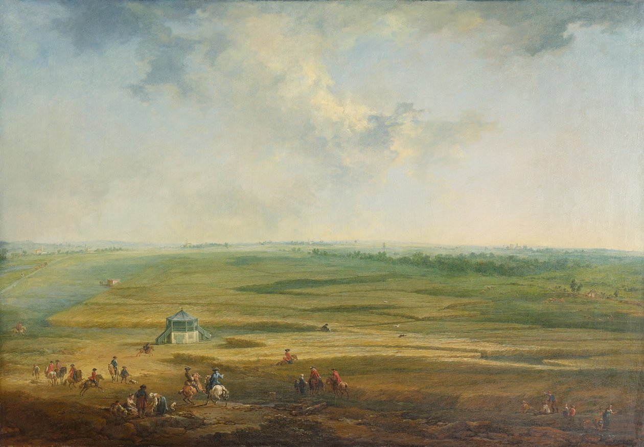 Laxenburg de Hayd-Lusthaus contra Maria Lanzendorf de Johann Christian Brand