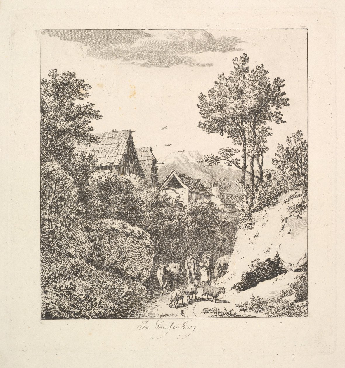 Em Regenberg, 1815. de Johann Christian Erhard
