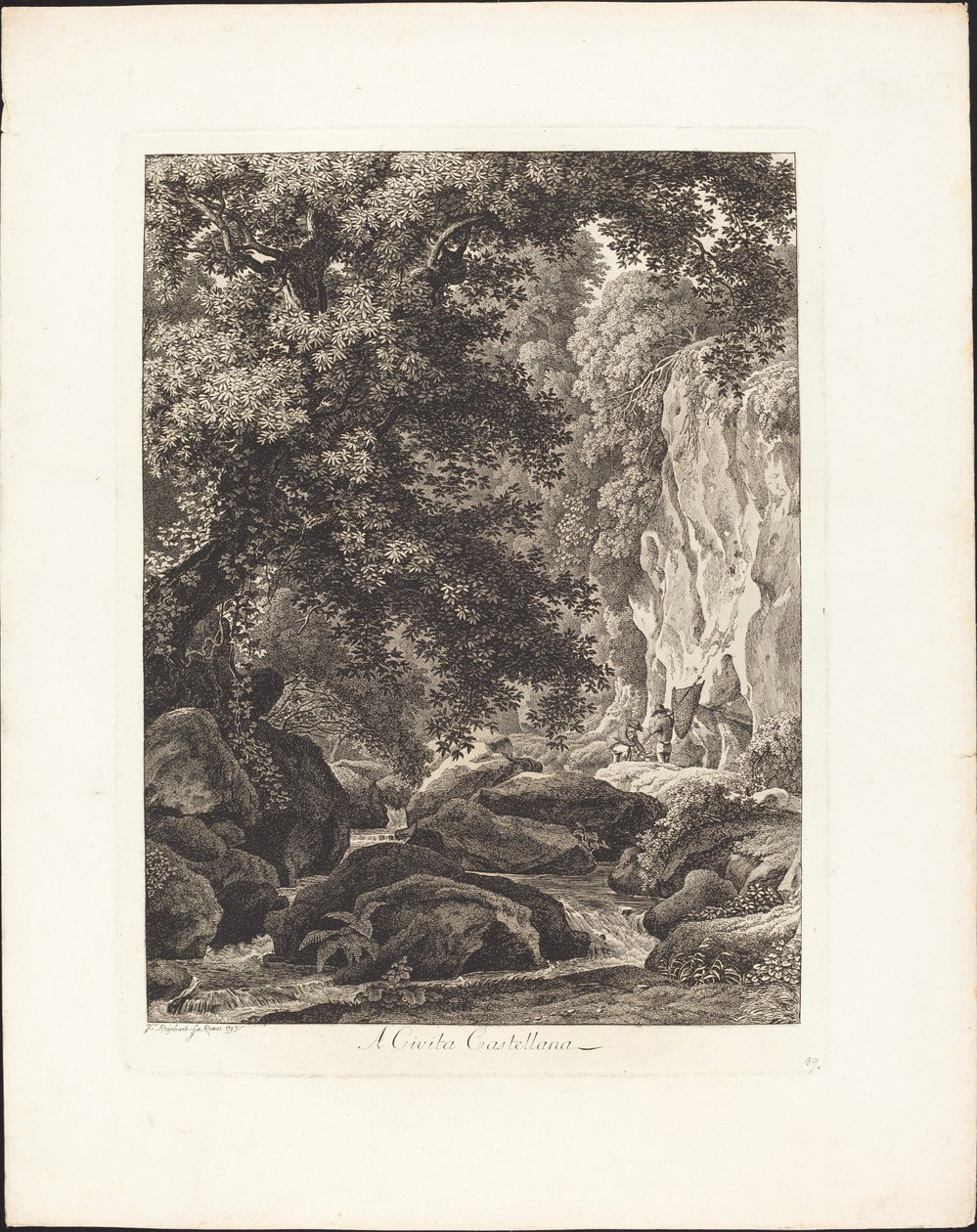 Para Cività Castelhana de Johann Christian Reinhart