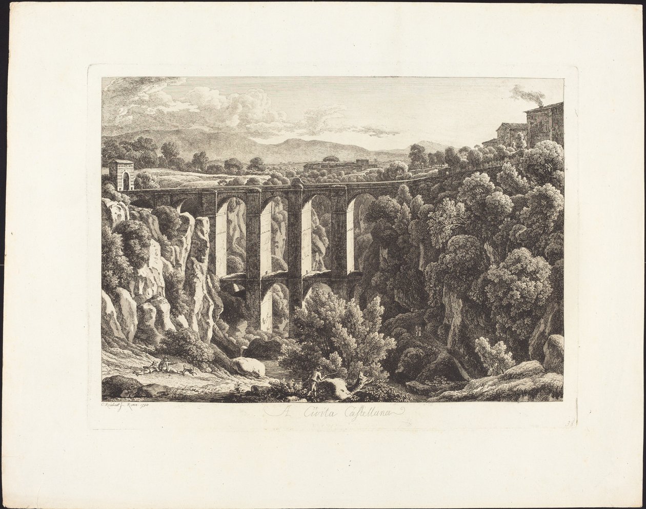 Para Cività Castelhana de Johann Christian Reinhart