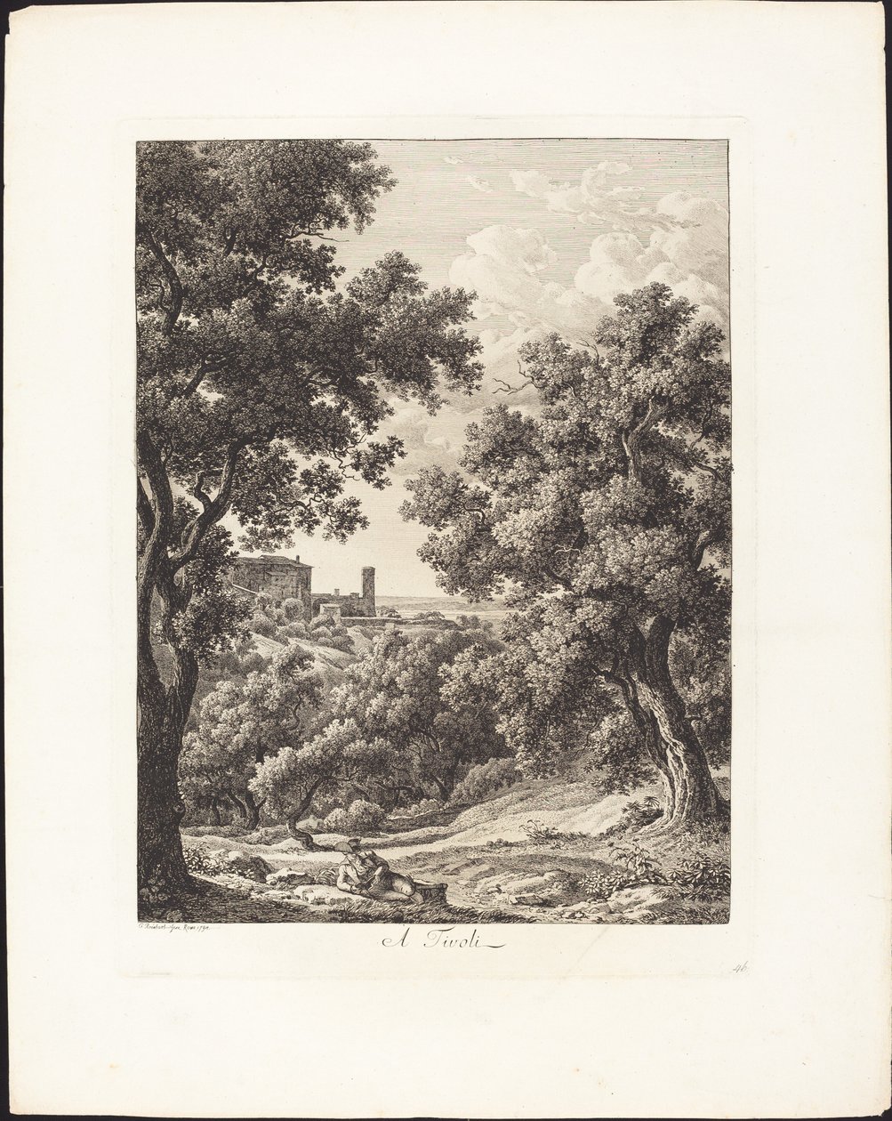 E Tivoli de Johann Christian Reinhart