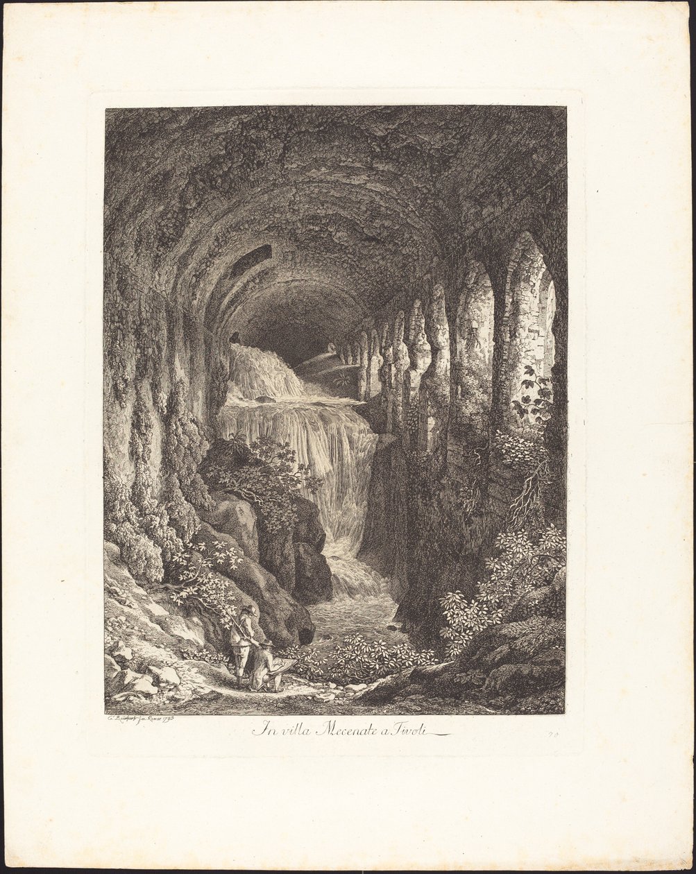 Na Vila Mecenate de Johann Christian Reinhart