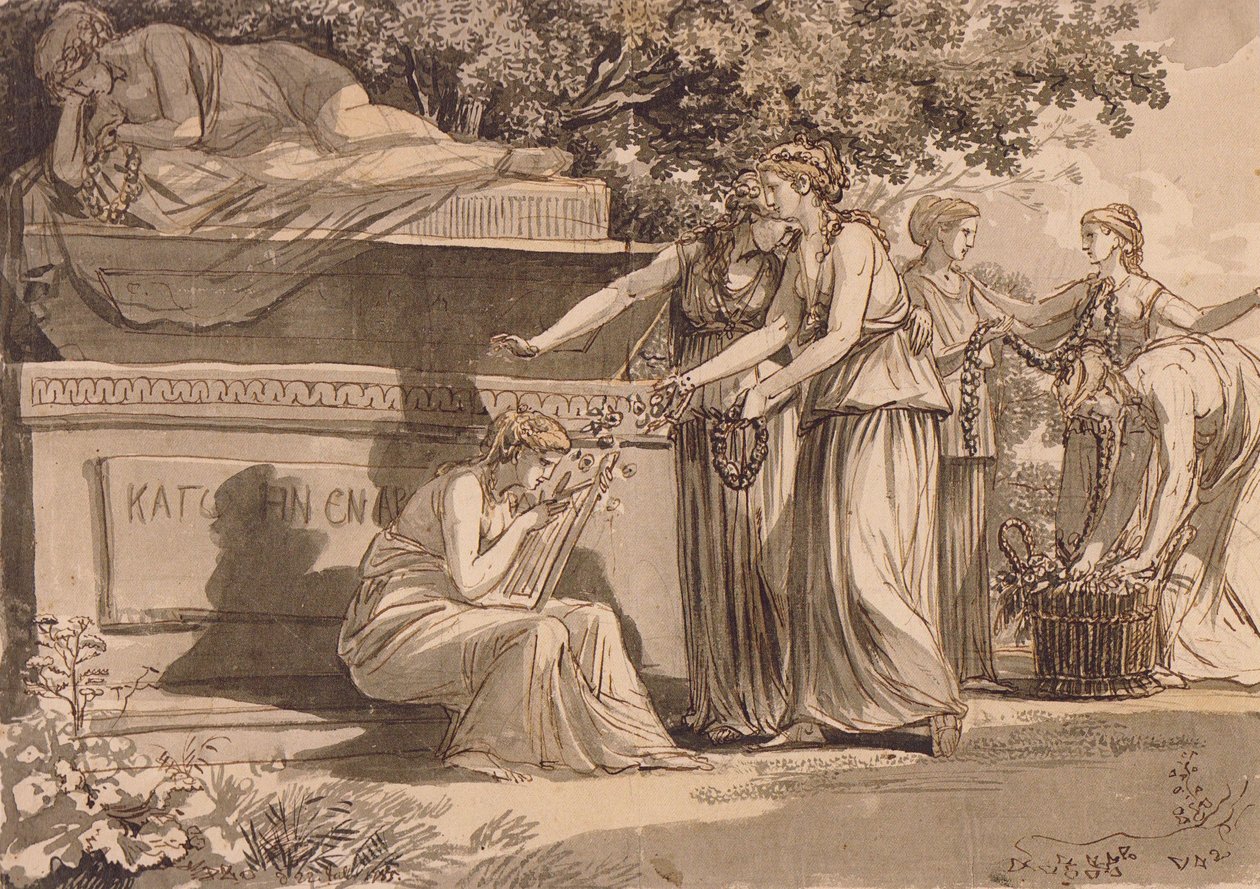J C Reinhart Arcádia 1785 de Johann Christian Reinhart