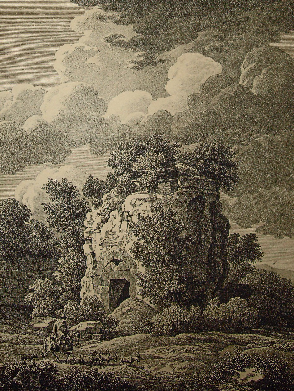 J C Reinhart Túmulo Falerium 1796 de Johann Christian Reinhart
