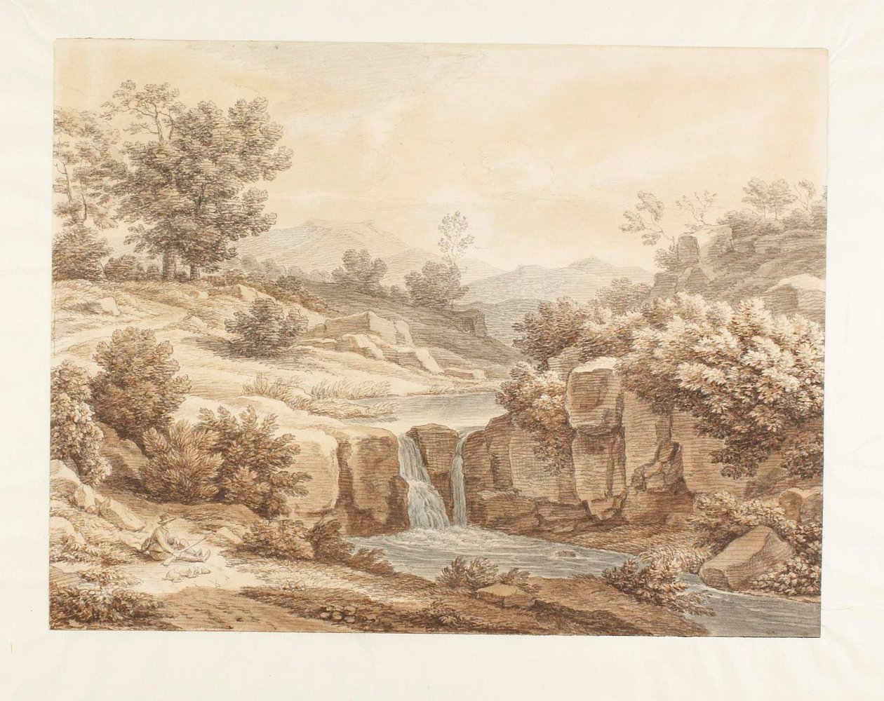 Paisagem de Johann Christian Reinhart