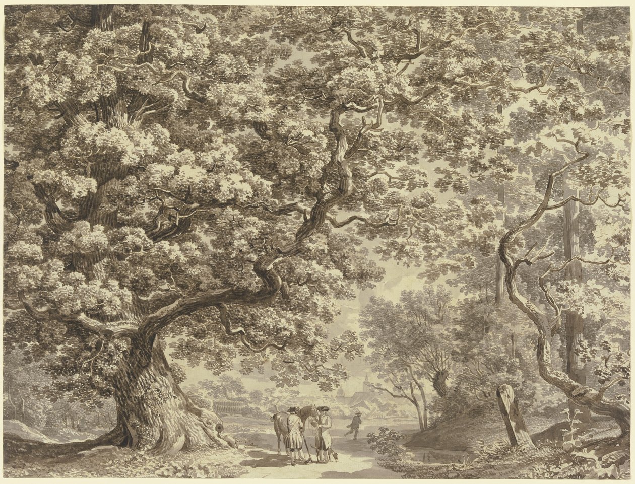 Paisagem de Johann Christian Reinhart
