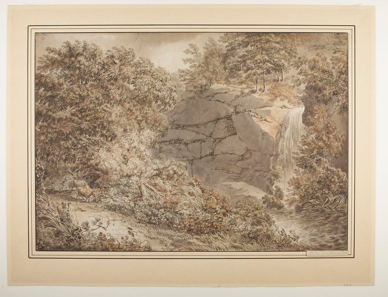 Paisagem de Johann Christian Reinhart