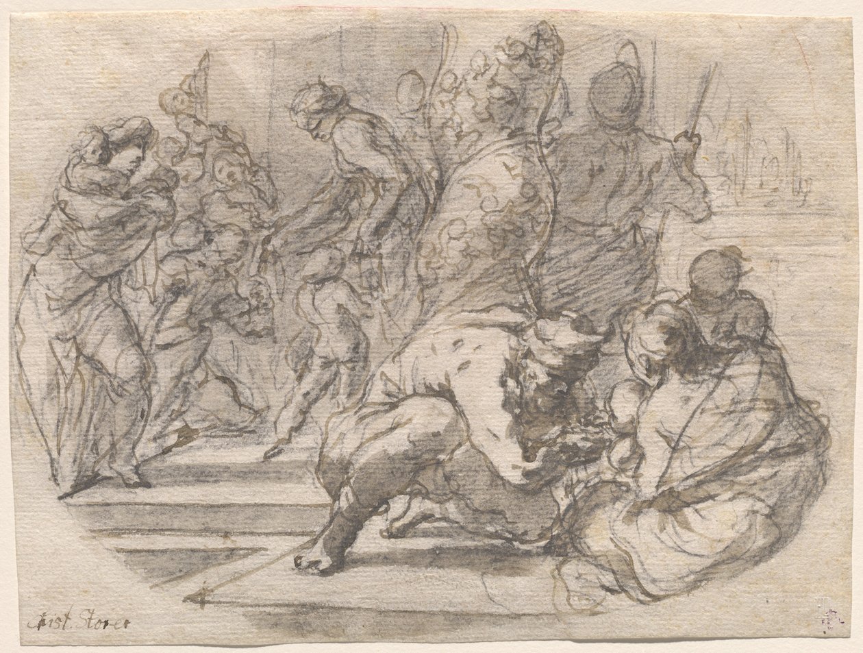 A Generosidade da Imperatriz Pulcheria de Johann Christoph Storer