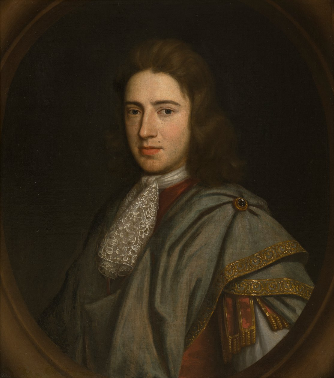 Retrato de Sir John Bridgeman, 3º Bart (1667-1747), c.1680-1711 (óleo no painel) de Johann Closterman
