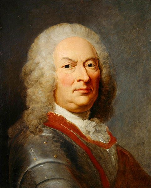 Retrato de Guilherme VIII, Landgrave de Hessen-Kassel, após 1752 (óleo sobre tela) de Johann F.A. (school of) Tischbein