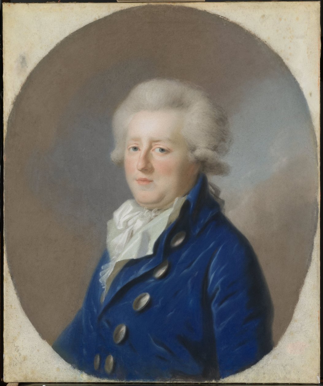 Carel Georg August (1766-1807), Príncipe Herdeiro de Braunschweig-Wolfenbüttel. Marido de Frederica Louisa Wilhelmina (Louise), princesa de Orange-Nassau de Johann Friedrich August Tischbein