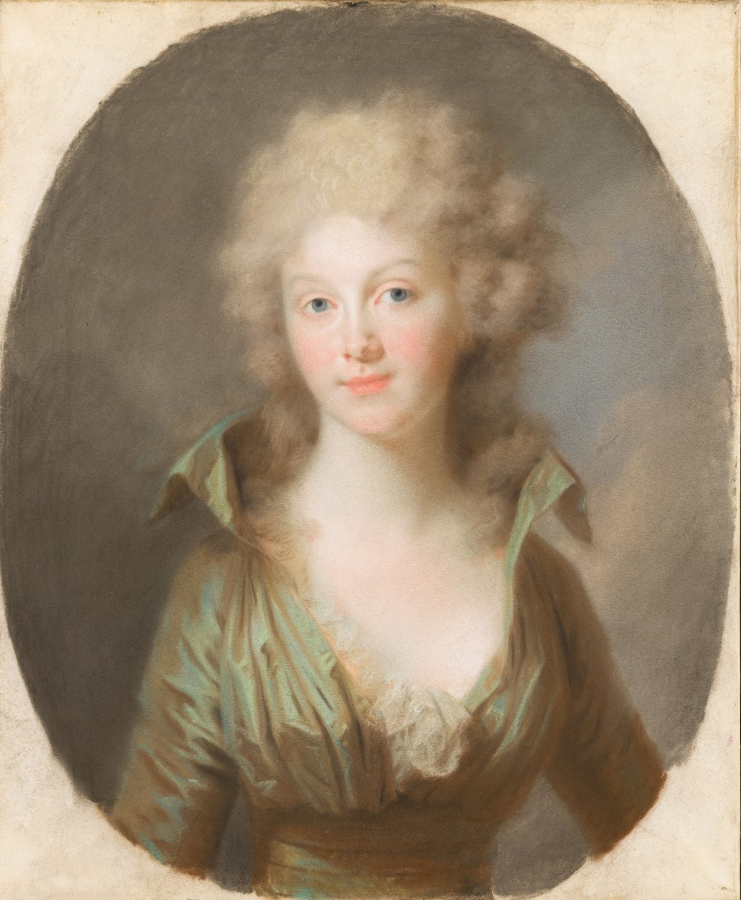 Friederike Luise Wilhelmine da Prússia 1774-1837, Rainha dos Países Baixos, c. 1790. de Johann Friedrich August Tischbein
