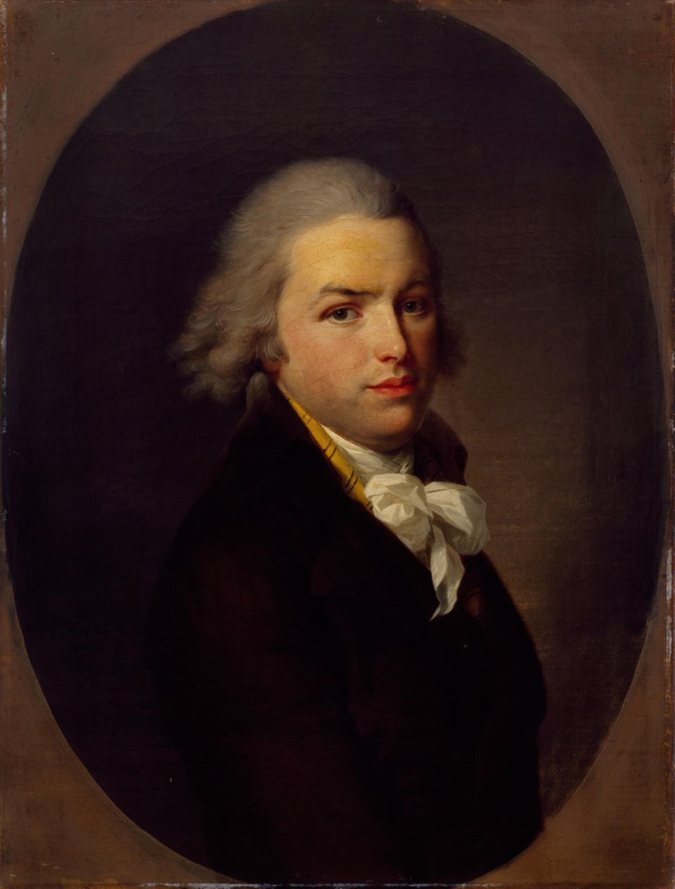 O senhor Cornelis Henricksz. Backer (1766-1819) de Johann Friedrich August Tischbein
