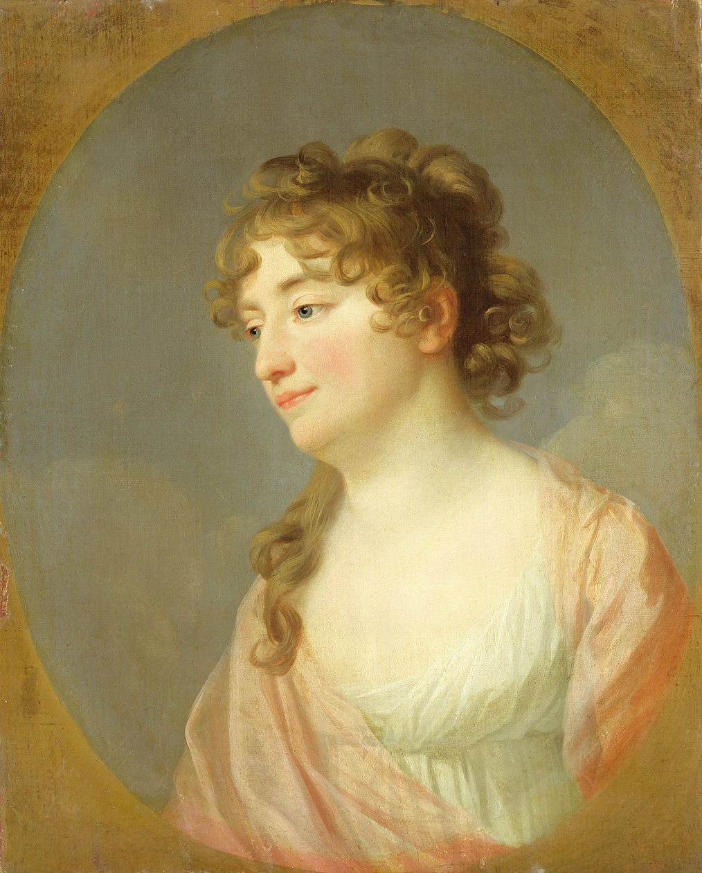 Warwoman Wilhelmine Schmidt, c. 1800 de Johann Friedrich August Tischbein